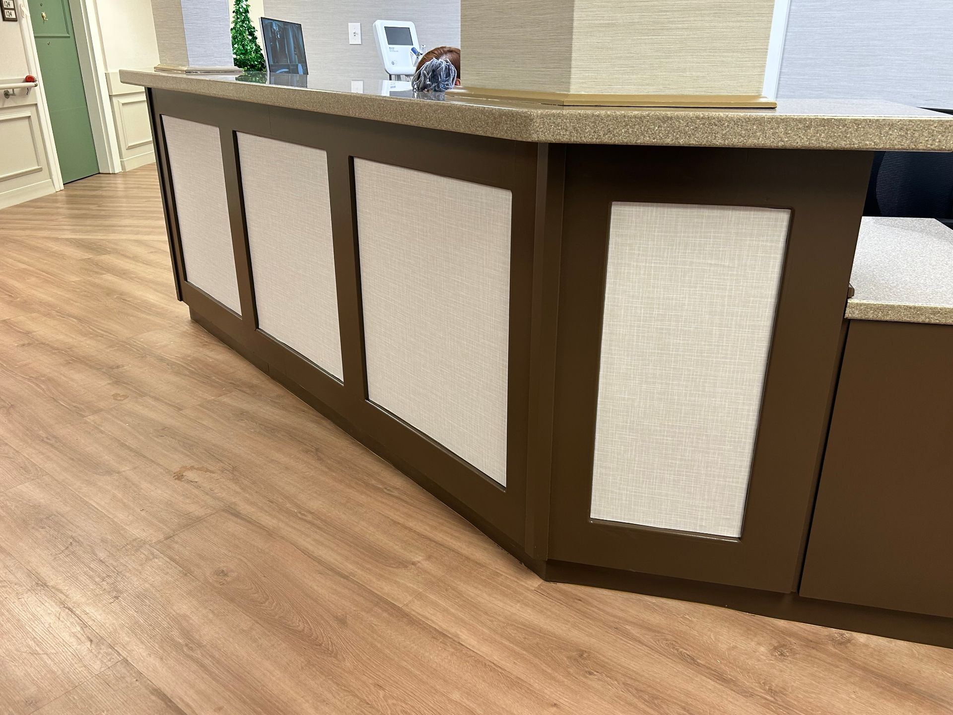 Reception Desk Wrap