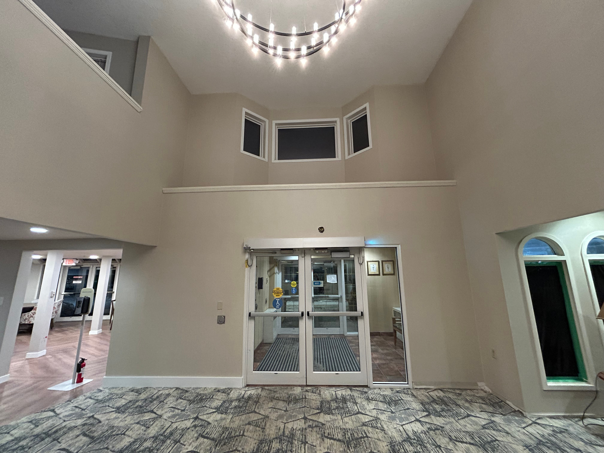 Senior Living Building Entrance